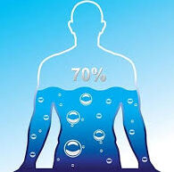 body मानव शरीर में पानी का प्रतिशत 50 से 70 के